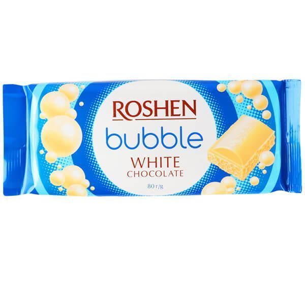 ROSHEN Bubble Λευκή Σοκολάτα - 80gr