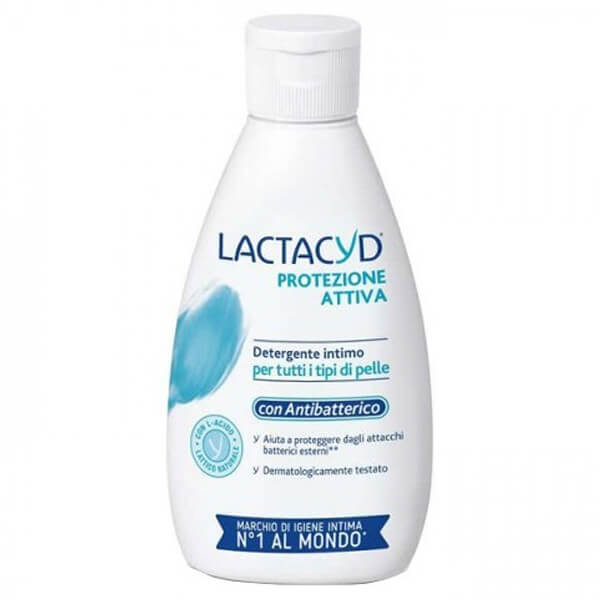 LACTACYD Για Ευαίσθητες Περιοχές 200ml Protezione Attiva Antibatterico
