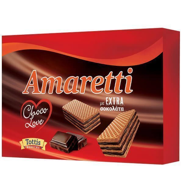Bingo Amaretti Choco Love - 12τεμ.x68gr. (Extra Σοκολάτα)