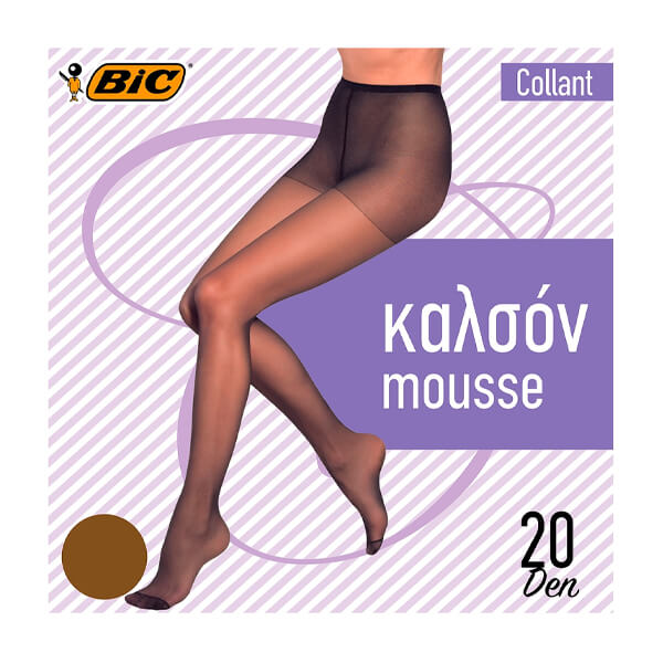 BIC Καλσόν Collant 20DEN (Νο3-4) - (Πεπέρ)
