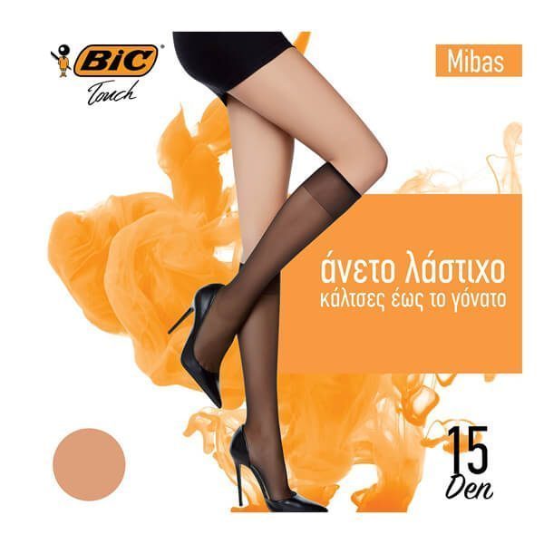 BIC Καλτσάκι Mibas 15den One Size - Μέλι