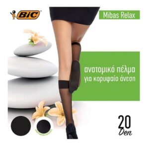 BIC Καλτσάκι Mibas Relax 20den One Size - Μαύρο