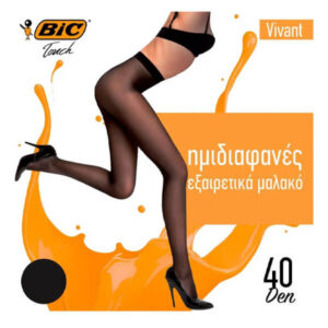 BIC Καλσόν Vivant 40den Medium Μαύρο