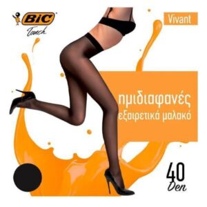 BIC Καλσόν Vivant 40den Large Μαύρο