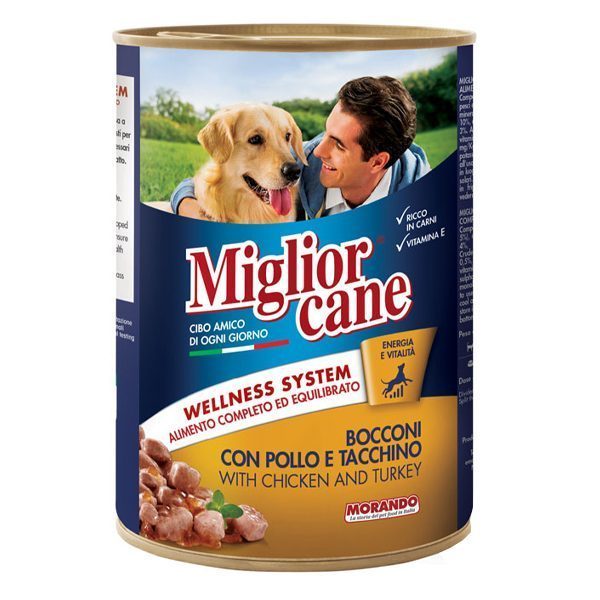Miglior Σκυλοτροφή Κονσέρβα 405gr (Κοτόπουλο-Γαλοπούλα)