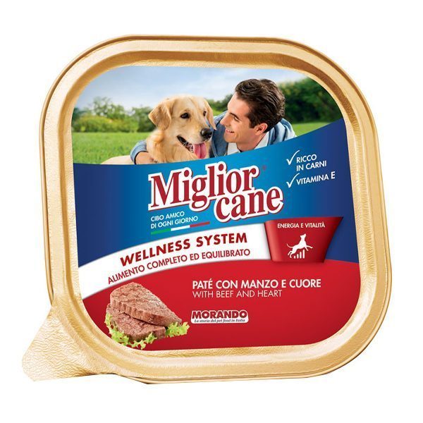MIGLIOR Σκυλοτροφή Pâté 150gr (Βοδινό-Καρδιά)