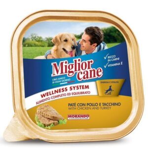 Miglior Σκυλοτροφή Pate 150gr (Κοτόπουλο-Γαλοπούλα)