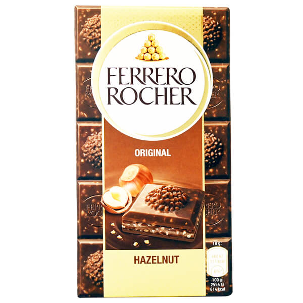Ferrero Rocher Σοκολάτα Γάλακτος - 90gr