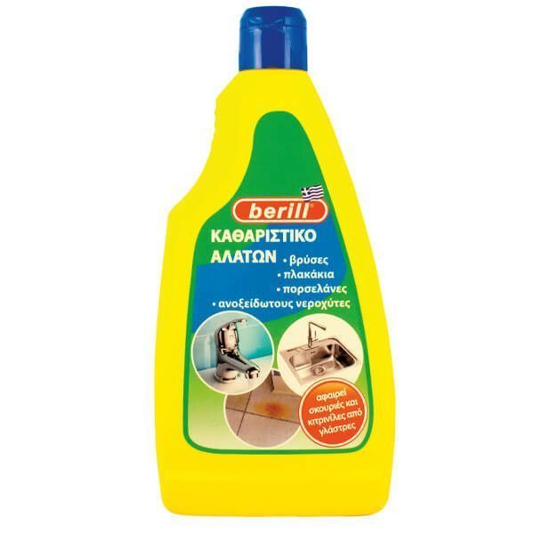 Berill Καθαριστικό Αλάτων 500ml (Μπάνια, Βρύσες, Πλακάκια)