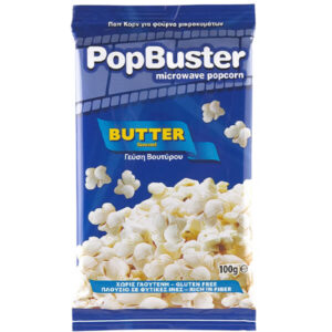 Popbuster Pop Corn Βούτυρο 100gr