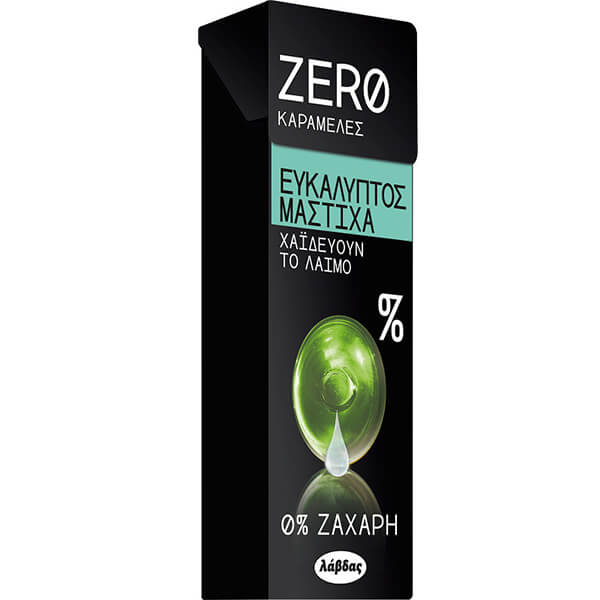 Zero Καραμέλες (32gr.x12τεμ.) - Ευκάλυπτος Μαστίχα