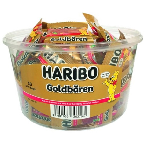 Haribo Ζαχαρωτά Goldbears Mini (50x10gr)