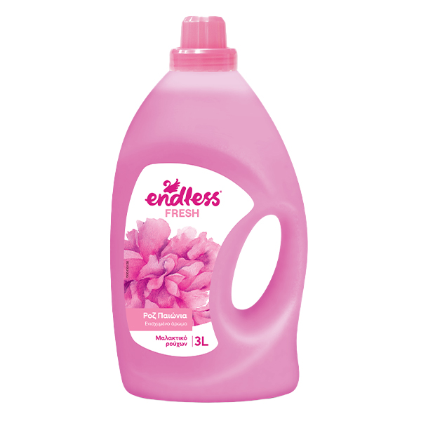 Endless Μαλακτικό 3lt (Παιώνια/Ροζ)