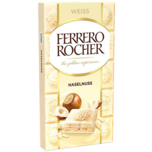 Ferrero Rocher Σοκολάτα Λευκή 90gr