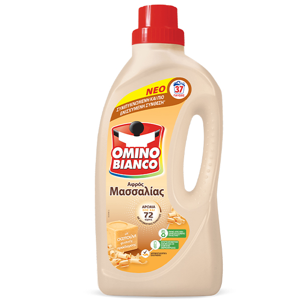 Υγρό Άφρος Μασσαλίας Omino Bianco 37μεζ 1,48lt