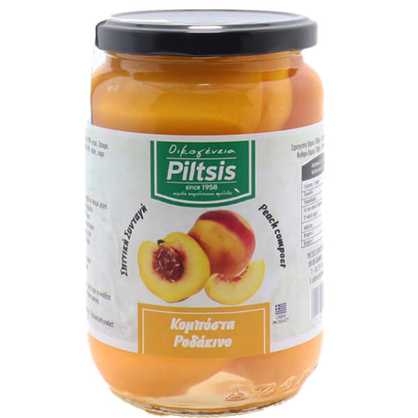 Piltsis Κομπόστα Ροδάκινο 700gr