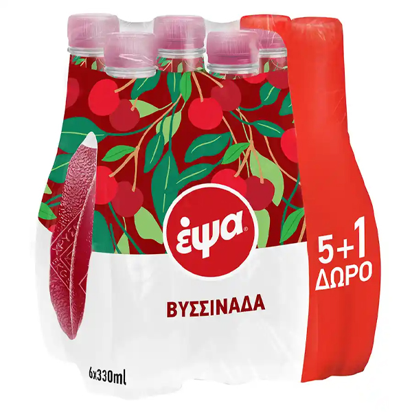 ΕΨΑ Βυσσινάδα 330ml (5+1 Δώρο)