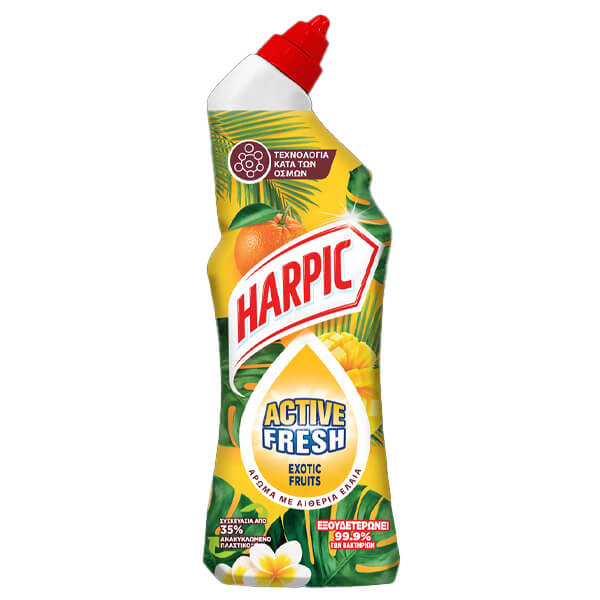 Harpic Υγρό WC Active Fresh 750ml (Exotic Fruits)