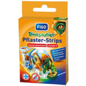Figo Παιδικά Αδιάβροχα Αυτοκόλλητα Επιθέματα Dinosaurier 10τεμ.