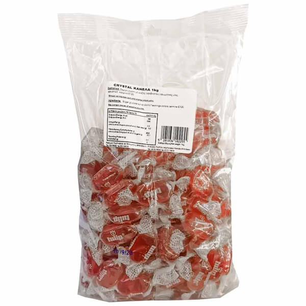 Tulip Καραμέλα Crystal 1kg (Κανέλα)