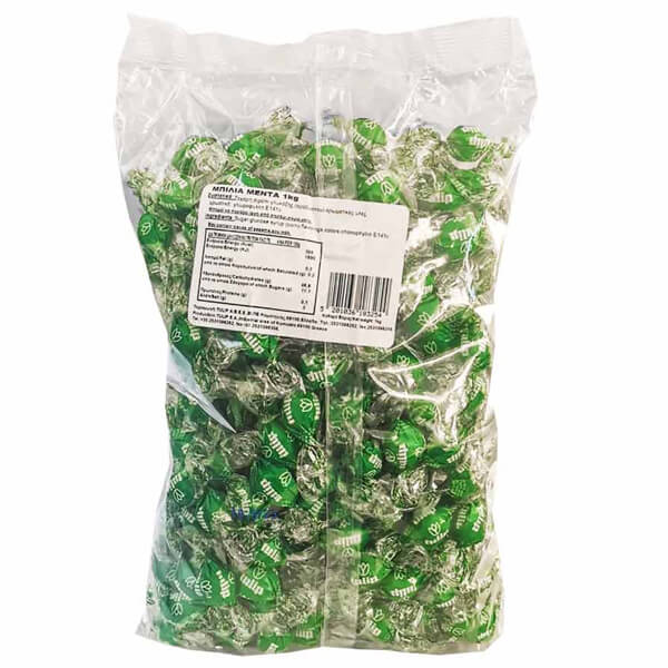 Tulip Καραμέλα Crystal 1kg (Menta)