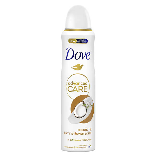 Dove Deo Spray Advanced 150ml (Coconut & Jasmine Flower)