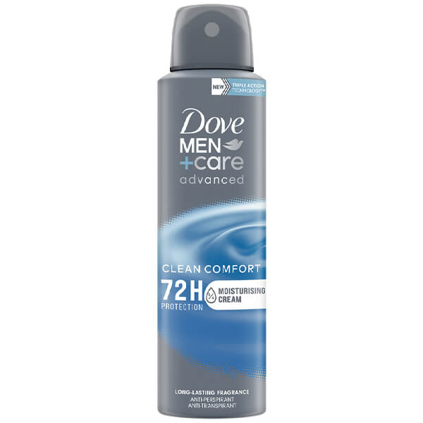 Dove Deo Spray Advanced 150ml Clean Comfort