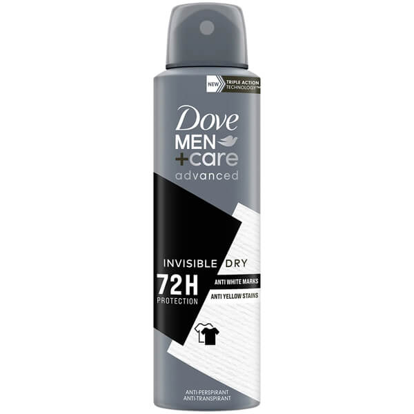 Dove Deo Spray Advanced 150ml (Men & Care) (Invisible Dry)