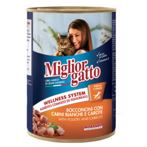 Miglior Γατοτροφή Κονσέρβα 405gr (Κοτόπουλο-Καρότα-Γαλοπούλα)