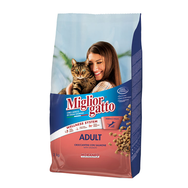 Miglior Γατοτροφή Κροκέτα 2kg (Σολομός)