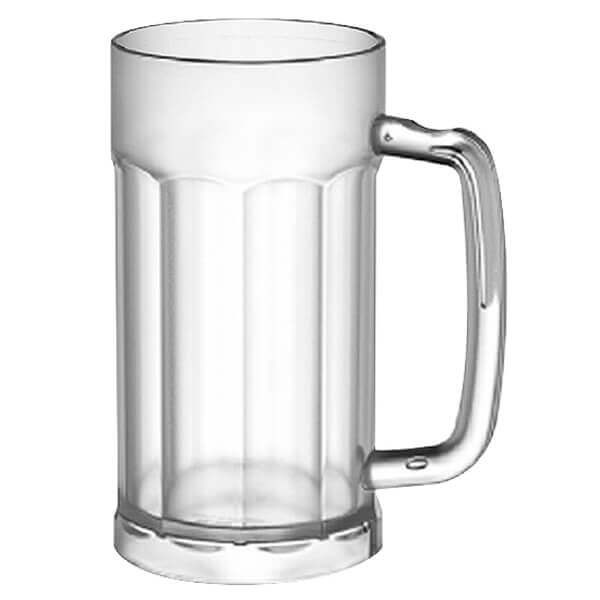 Ποτήρι Μπύρας PC Διαφανές 360ml 6.5x14.5cm