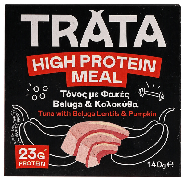 Trata Τόνος High Protein 140gr (Με Φακές & Κολοκύθα)