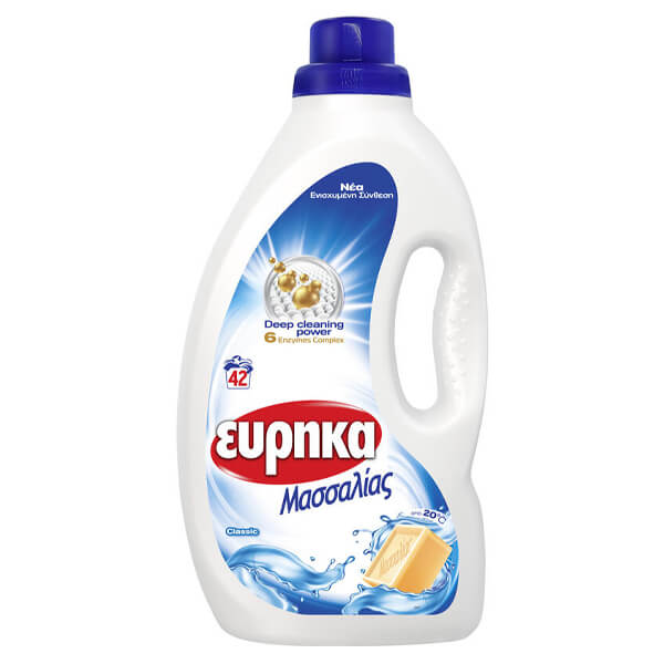 ΕΥΡΗΚΑ Υγρό Πιάτων - 1,68lt (42 Μεζ.)