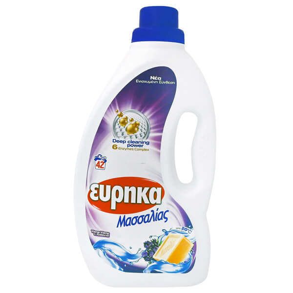 ΕΥΡΗΚΑ Υγρό Πιάτων Λεβάντα - 1,68lt