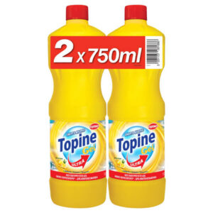 Topine Gel Χλώριο Λεμόνι Παχύρρευστη 2x750ml