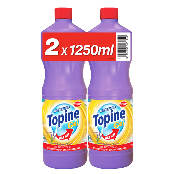 Topine Παχύρρευστη 2x1250ml - Λεβάντα
