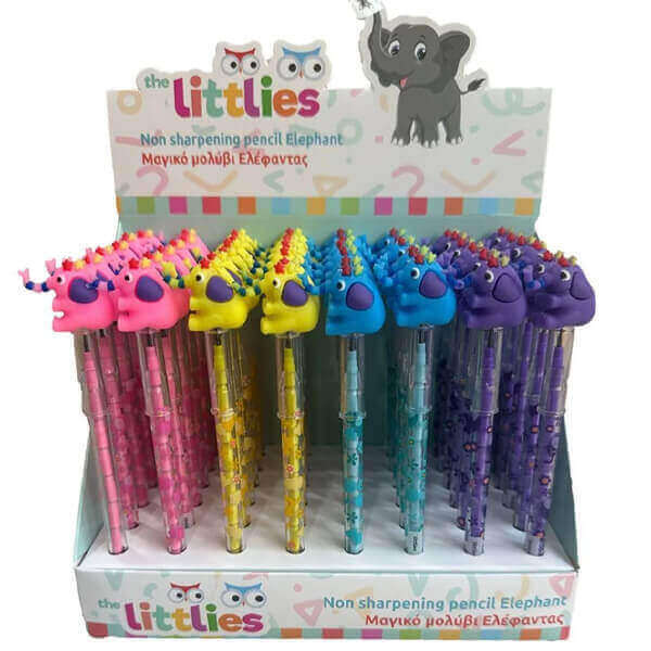 The Littlies Μαγικό Μολύβι Ελέφαντας 48τεμ
