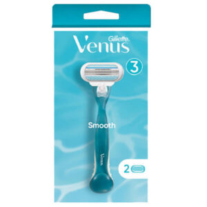 Gillette Μηχανή Venus 3 (Λαβή + 2 Ανταλλακτικά) Smooth