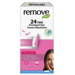 Ταινίες Αποτρίχωσης Remove Προσώπου Sensitive 24τεμ