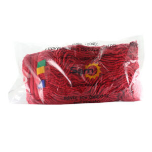 Cisne Σφουγγαρίστρα Επαγγελματική Eco 400gr (50% Βαμβάκι) (Κόκκινη)