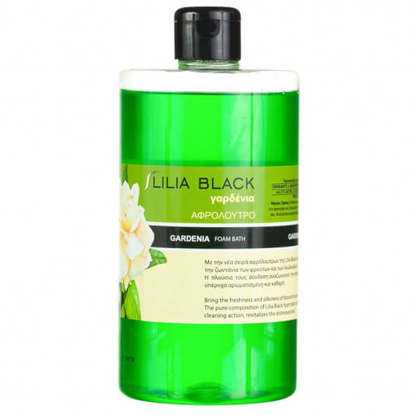 Lilia Black Αφρόλουτρο 800ml (Γαρδένια)