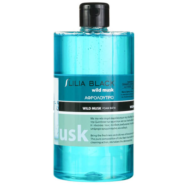 Lilia Black Αφρόλουτρο 800ml (Wild Musk)