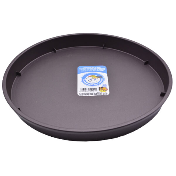ET PLAST Πιάτο Γλάστρας Καμέλια Στρογγυλή 32x3,2cm (Μπρονζέ)