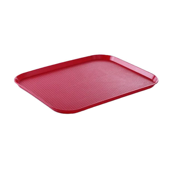 Δίσκος Fast Food 28x20cm Κόκκινος