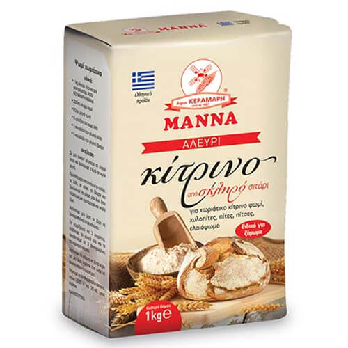 Μάννα Αλεύρι Σκληρό Κίτρινο 1kg