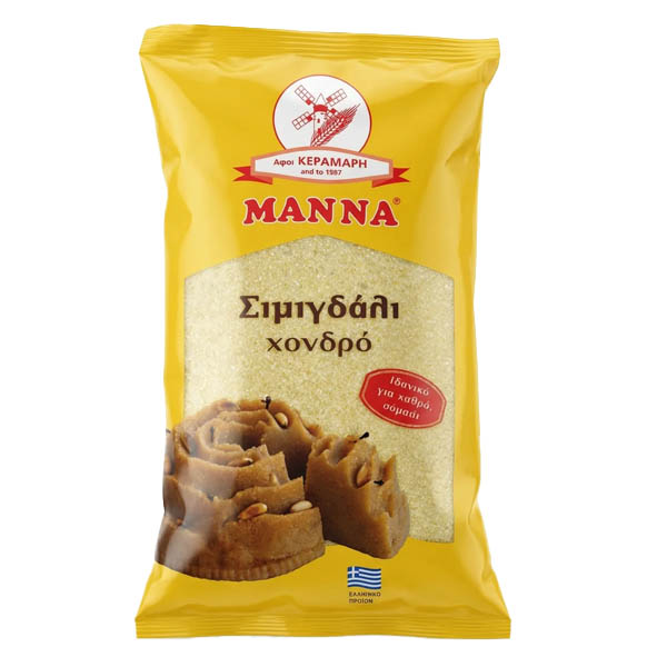 Μάννα Σιμιγδάλι Χονδρό 500gr