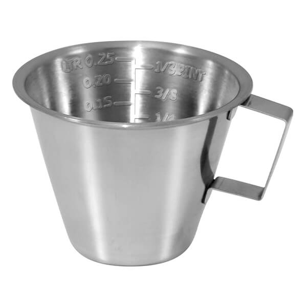 Ποτήρι Μεζούρα 250ml 10x7.5cm