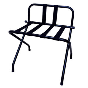 Σταντ Βαλιτσών 64x42x70cm Μαύρο Μεταλλικό