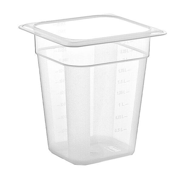 Δοχείο Τροφίμων PP GN1/6-20cm (Χωρίς Καπάκι)
