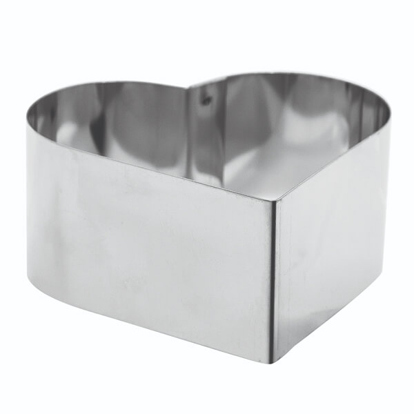 Τσέρκι Φ12x4hcm ΙΝΟΧ (Καρδιά)